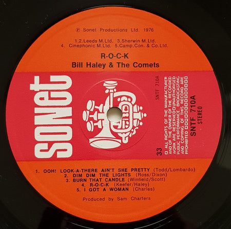 Bill Haley And His Comets : R-O-C-K (LP, Album)
