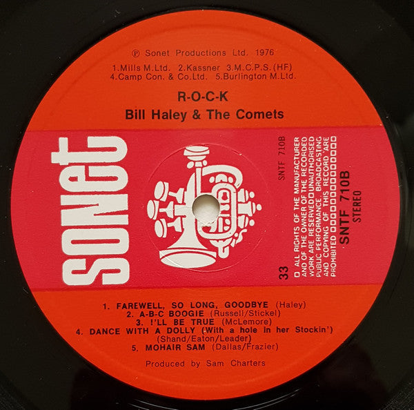 Bill Haley And His Comets : R-O-C-K (LP, Album)