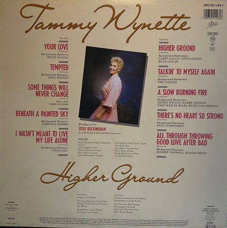Tammy Wynette : Higher Ground (LP)