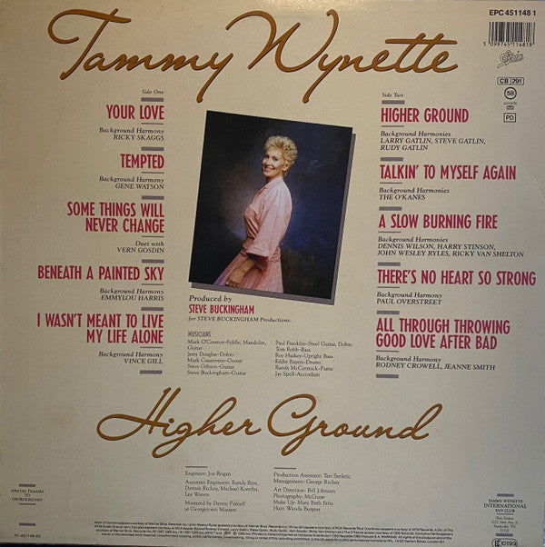 Tammy Wynette : Higher Ground (LP)