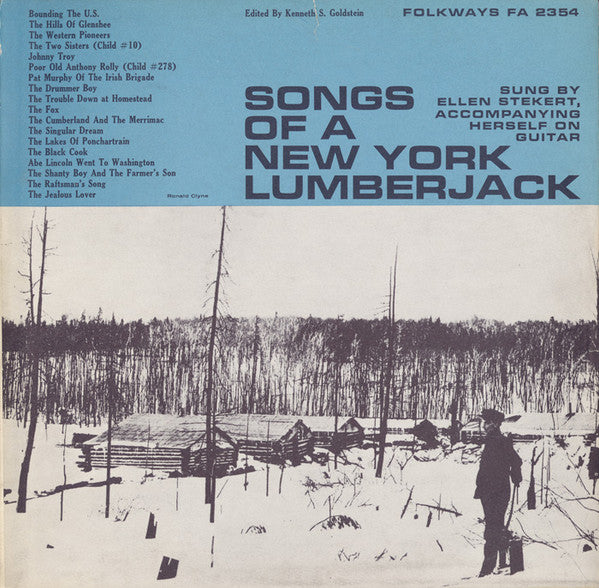 Ellen Stekert : Songs Of A New York Lumberjack (LP, Album)