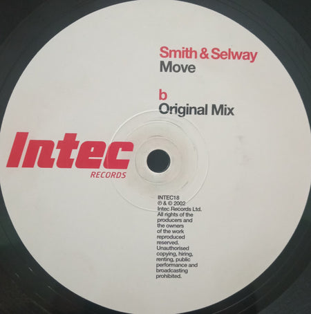 Smith & Selway* : Move (12")