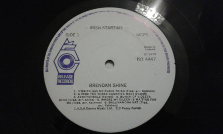 Brendan Shine : Irish Startime  (LP, Album)