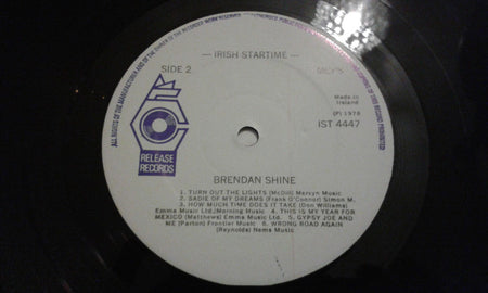 Brendan Shine : Irish Startime  (LP, Album)