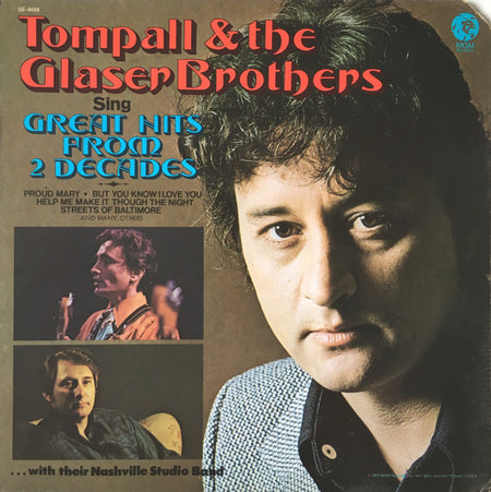 Tompall Glaser & The Glaser Brothers : Sing Great Hits From Two Decades (LP, Comp)