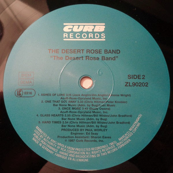 Desert Rose Band : The Desert Rose Band (LP)