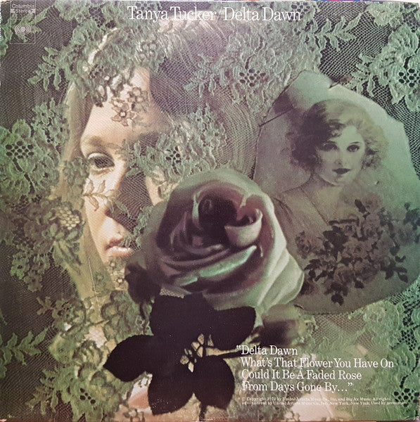Tanya Tucker : Delta Dawn (LP, Album, Red)