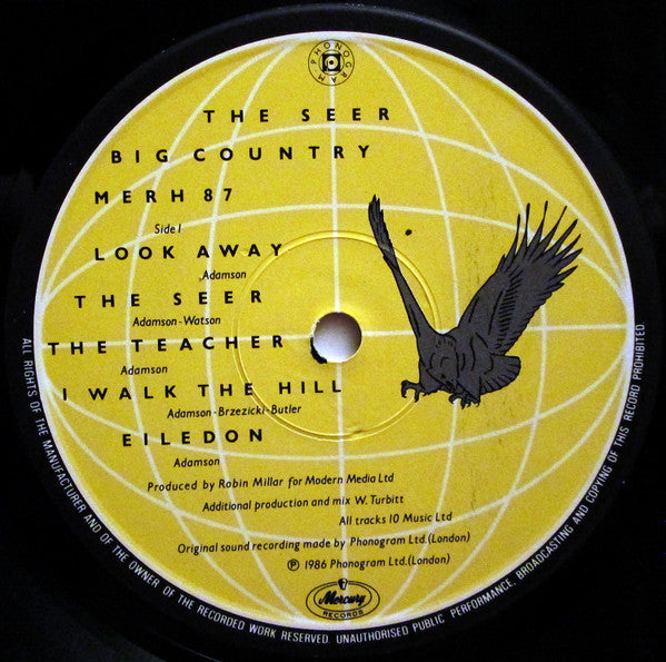 Big Country : The Seer (LP, Album)