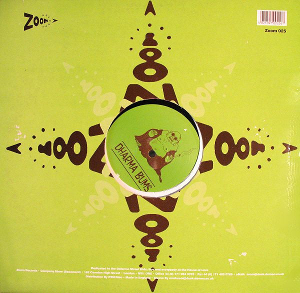 Dharma Bums : Wrong Is Right / Lost In The Groove (12")