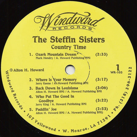 The Steffin Sisters : Country Time (LP)