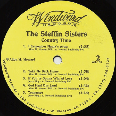 The Steffin Sisters : Country Time (LP)