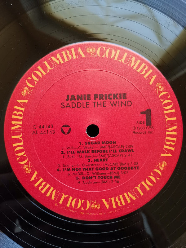 Janie Fricke : Saddle The Wind (LP, Album)