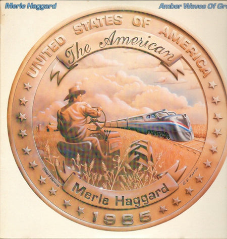 Merle Haggard : Amber Waves Of Grain (LP, Album)