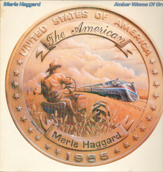 Merle Haggard : Amber Waves Of Grain (LP, Album)