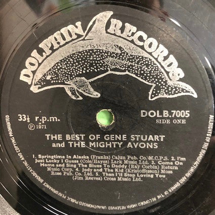 Gene Stuart & The Mighty Avons : The Best Of Gene Stuart And The Mighty Avons  (LP, Album)