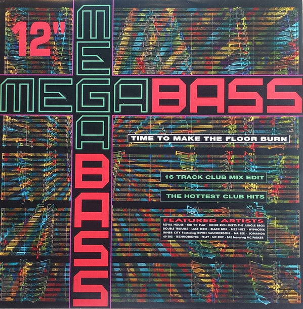 Megabass / The Mastermixers : Time To Make The Floor Burn / Get Down (12", Mixed)