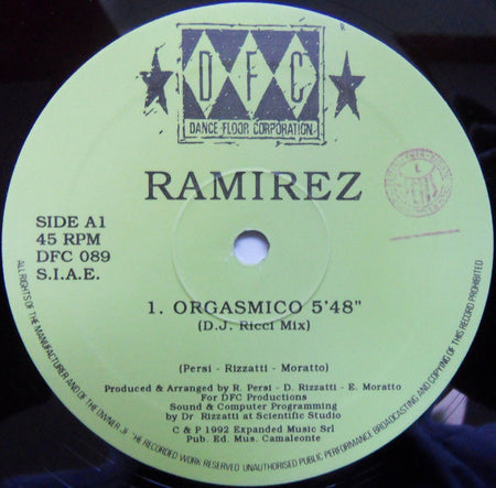 Ramirez : Orgasmico (2x12", Ltd)