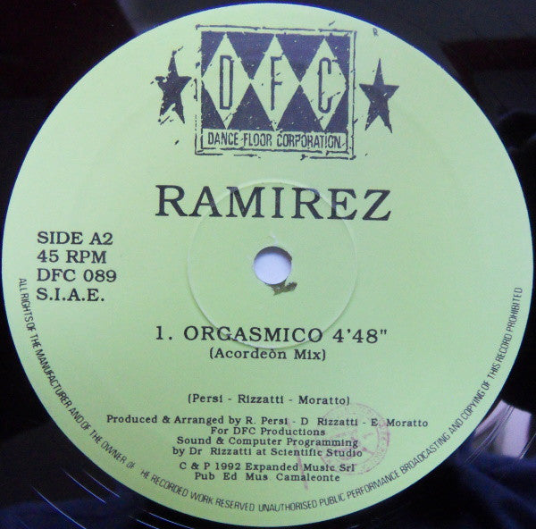 Ramirez : Orgasmico (2x12", Ltd)