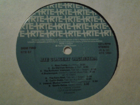 RTÉ Concert Orchestra Conductor  Proinnsías Ó Duinn : RTE Concert Orchestra  (LP, Album)