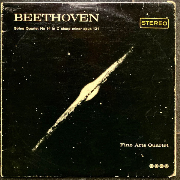 Beethoven*, Fine Arts Quartet* : String Quartet No 14 In C Sharp Minor Opus 131 (LP, Album, Mono)