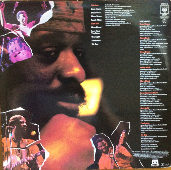 James Blood Ulmer : Black Rock (LP, Album)
