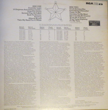 George Hamilton IV : The Hits of George Hamilton IV (LP, Album, Comp)