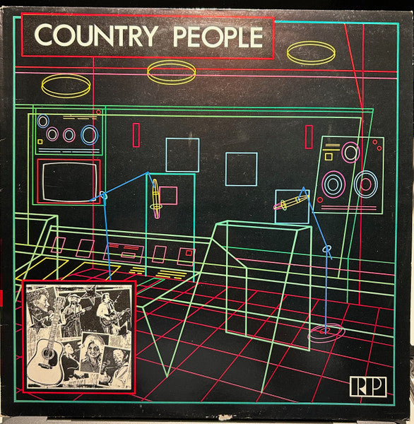 Various : Country People (LP, Comp, Mono)