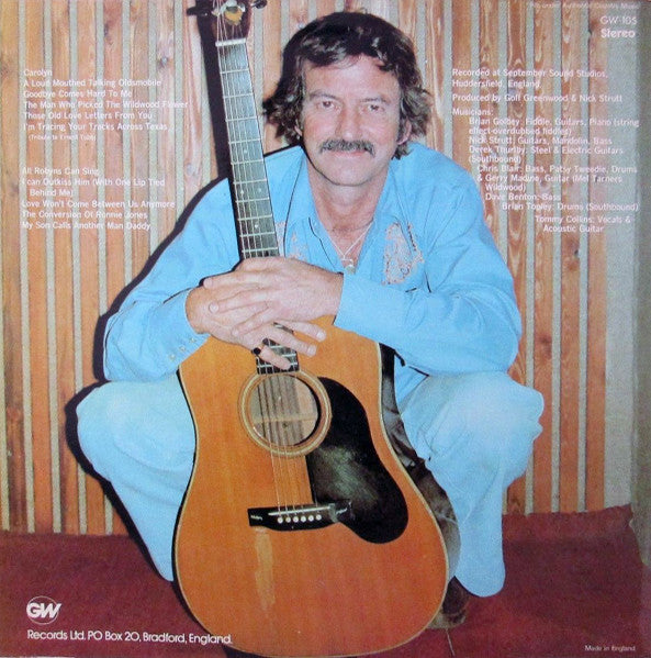 Tommy Collins : Cowboys Get Lucky Some Of The Time (LP)
