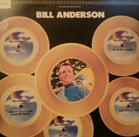 Bill Anderson (2) : Golden Greats (LP, Comp)