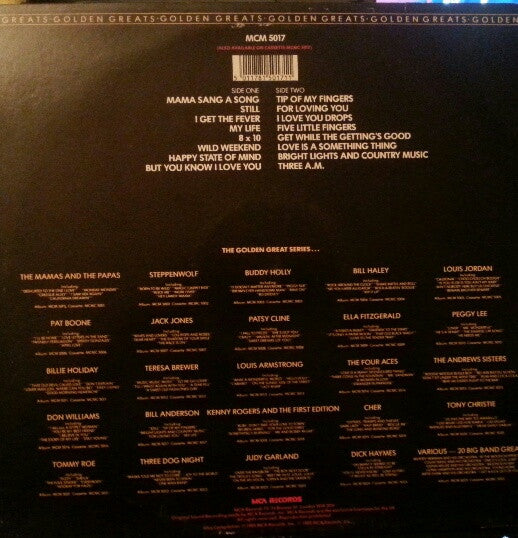 Bill Anderson (2) : Golden Greats (LP, Comp)