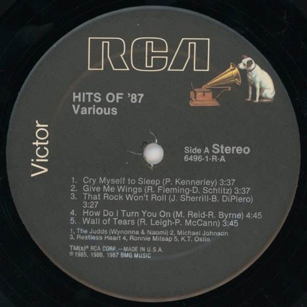 Various : Hits Of 87 (LP, Comp)