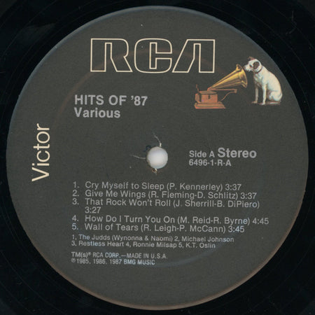 Various : Hits Of 87 (LP, Comp)