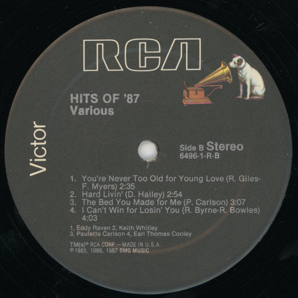 Various : Hits Of 87 (LP, Comp)