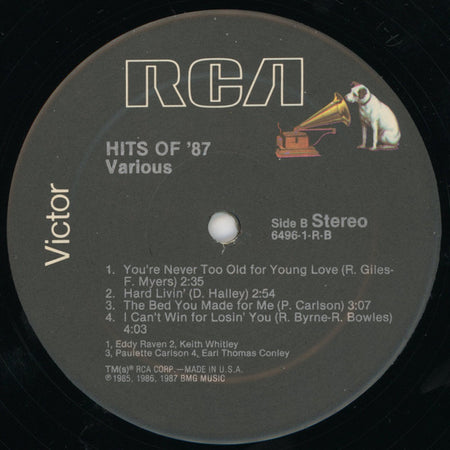Various : Hits Of 87 (LP, Comp)