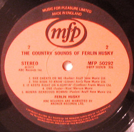 Ferlin Husky : The Country Sounds Of Ferlin Husky (LP, Album)