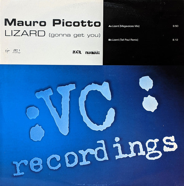 Mauro Picotto : Lizard (Gonna Get You) (12")