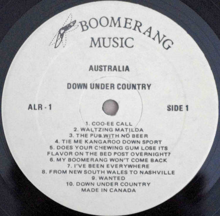 Australia (7) : Down Under Country (LP, Album)