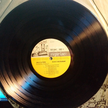 Arlo Guthrie : Alice's Restaurant (LP, Album, Mono)