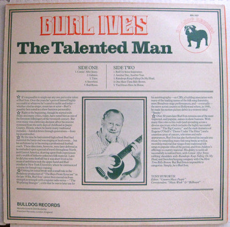 Burl Ives : The Talented Man (LP)