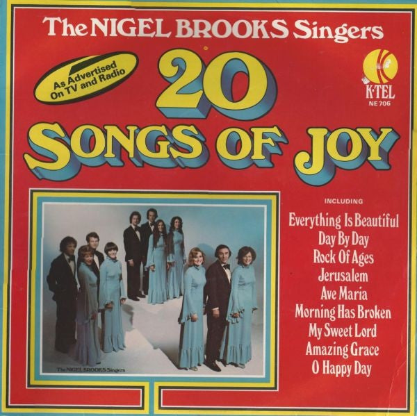 The Nigel Brooks Singers : 20 Songs Of Joy (LP)