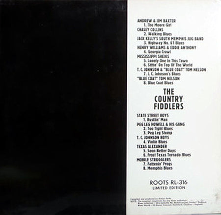Various : The Country Fiddlers (LP, Comp, Ltd)