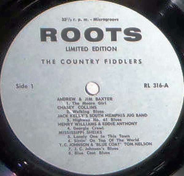 Various : The Country Fiddlers (LP, Comp, Ltd)