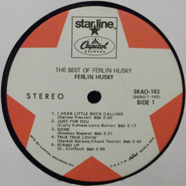Ferlin Husky : The Best Of Ferlin Husky (LP, Comp)