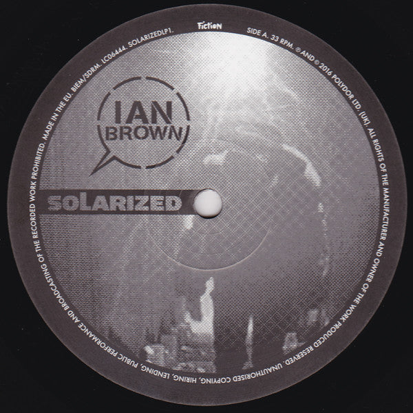 Ian Brown : Solarized (LP, Album, RSD, Ltd, Num, RE)