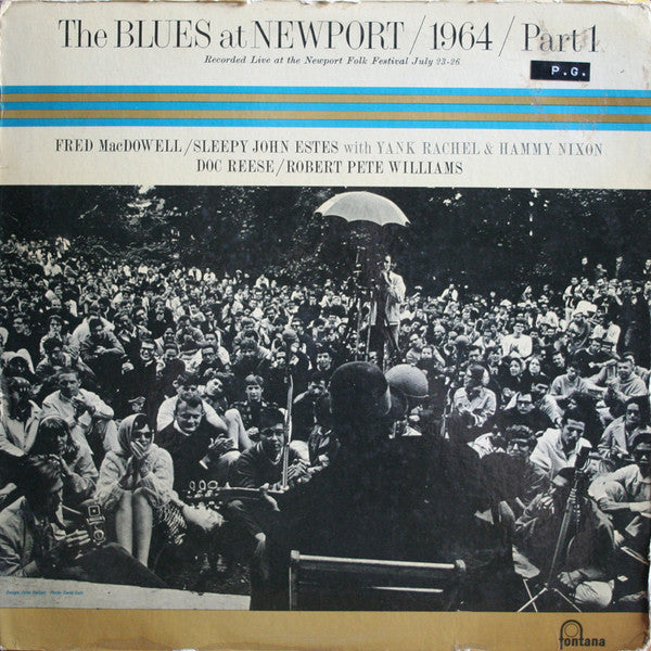 Various : The Blues At Newport / 1964 / Part 1 (LP, Mono)