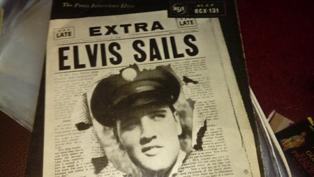 Elvis Presley : Elvis Sails (7", EP, RE, Fou)