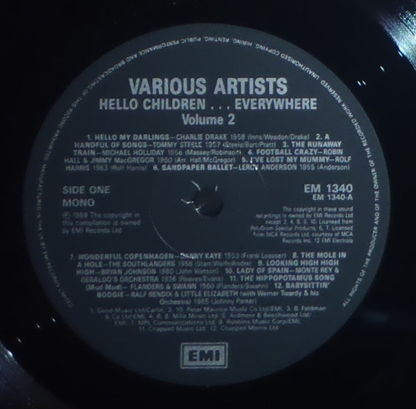 Various : Hello Children Everywhere Vol. 2 (2xLP, Comp)