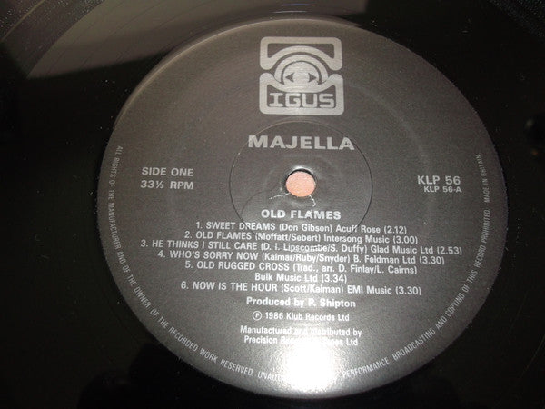 Majella : Old Flames (LP)