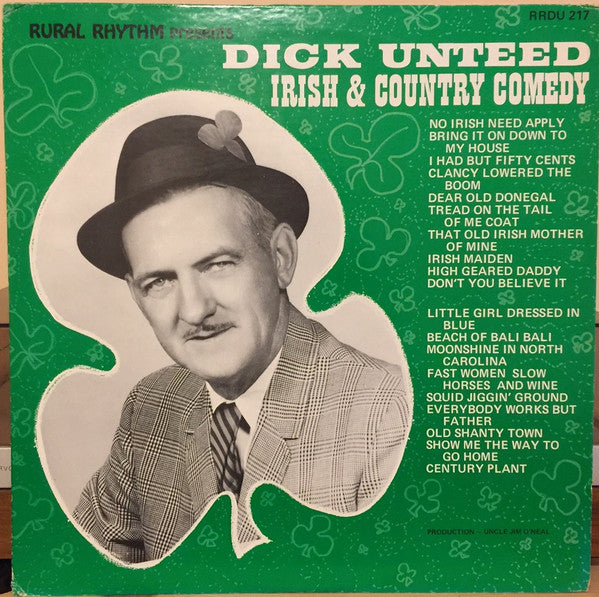 Dick Unteed : Irish And Country Comedy (LP)