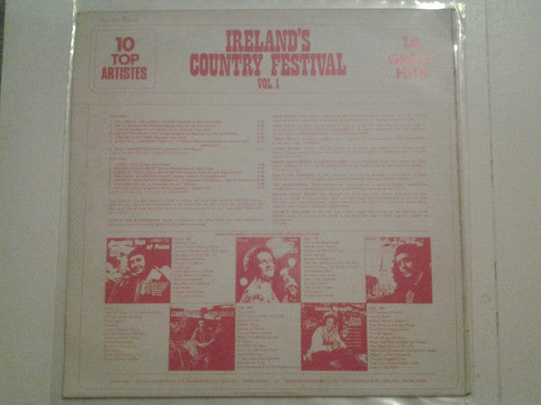 Various : Ireland's Country Festival Vol. 1 (LP, Comp)
